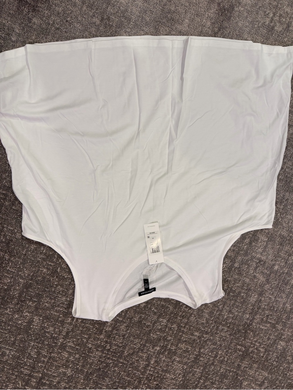 Eileen Fisher White v- Neck Tank Top NWT size 3X - Picture 2 of 2